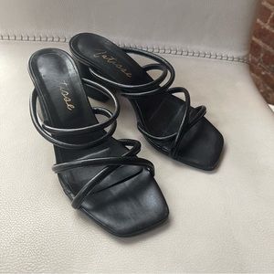 Matisse leather strappy heeled sandal